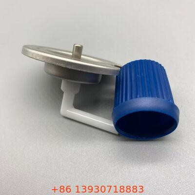 Butane Gas Valve, Aerosol Gas Control Valve For Portable Fuel Can Packaging, Safety Gas Dispensing Valve For Butane Can Application