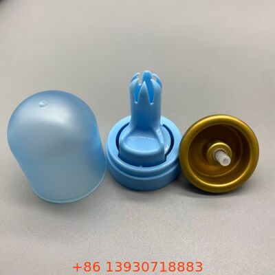 Inverted Dispensing Hair Mousse Aerosol Valve with Corrosion-Resistant Aluminum and 360-Degree Functionality