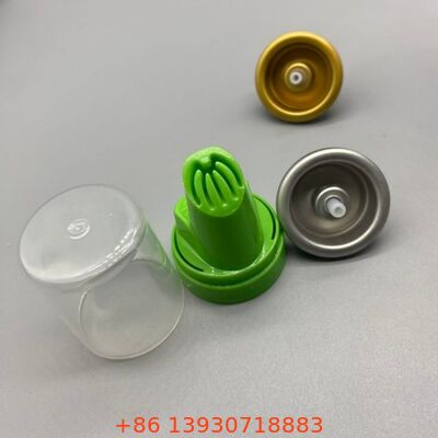 Inverted Dispensing Hair Mousse Aerosol Valve with Corrosion-Resistant Aluminum and 360-Degree Functionality
