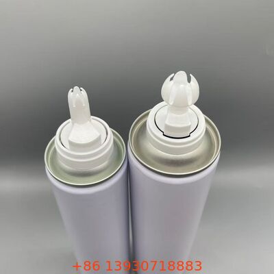 High-Precision Cream Dispensing Cap, Aerosol Spraying Actuator, Tinplate Can Nozzle Fitting For Food & Cosmetic Aerosol Packaging