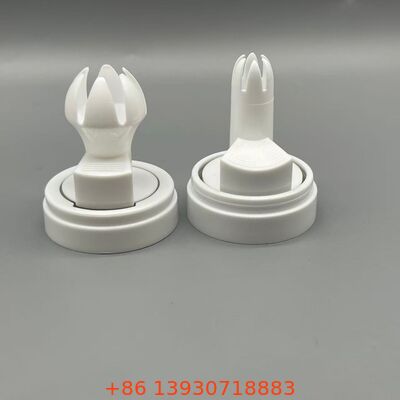 High-Precision Cream Dispensing Cap, Aerosol Spraying Actuator, Tinplate Can Nozzle Fitting For Food & Cosmetic Aerosol Packaging