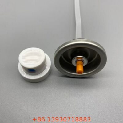 Continuous Spray Hair Glue Aerosol Valve with Precision Mist Anti-Clogging Nozzle and Chemical-Resistant Design