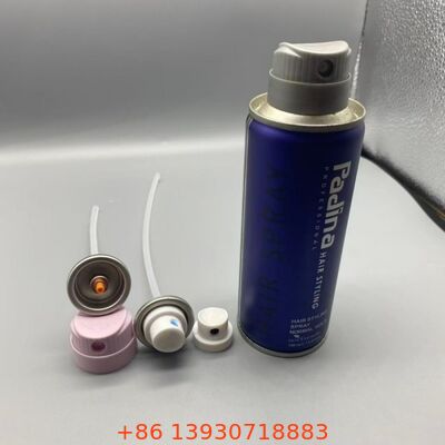 Precision Hair Sheen Spray Aerosol Valve with Uniform Spray Dispensing, Corrosion-Resistant Stainless Steel, and Anti-Clogging Design