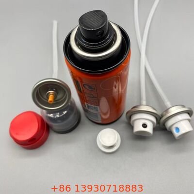 Reliable Hair Glue Spray Aerosol Valve with Precision Mist, Anti-Clogging Nozzle, and Chemical-Resistant Design for Hair Extension Fixing
