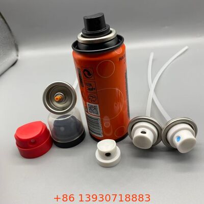Reliable Hair Glue Spray Aerosol Valve with Precision Mist, Anti-Clogging Nozzle, and Chemical-Resistant Design for Hair Extension Fixing