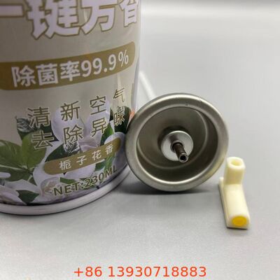 1-Inch Metered Aerosol Valve with Metal Stem for Chemical Resistance and Precision Dose