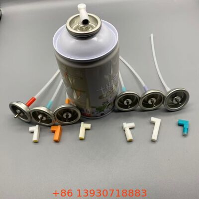 1-Inch Metered Aerosol Valve with Metal Stem for Chemical Resistance and Precision Dose
