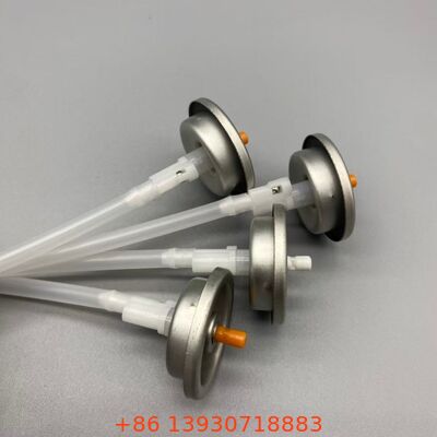 All Direction Spray Valve With Actuator, 360 Degree Omni-Directional Aerosol Valve For Any-Angle Spraying Usage