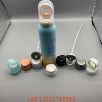 Sunscreen Spray Aerosol Valve with Controlled Aerosol Dispensing, Leak-Proof Seal, and 360-Degree Operation