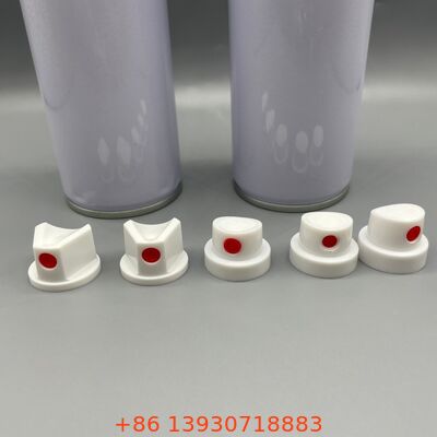 Custom Color Matching Male Aerosol Valve and Actuator with UV-Resistant Painted Surface and Strong Sealing Performance