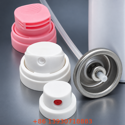 1-Inch Tinplate Dry Shampoo Valve for Powder Formulation Aerosol Spray Valve