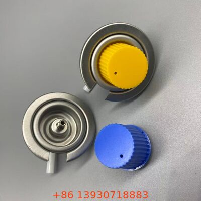 1-Inch Outdoor Cooking Stove Valve with Red Cover