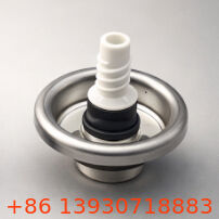 One Inch PU Foam Aerosol Valve with Extended Dip Tube for Controlled Dispensing