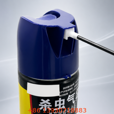 65mm Heavy-duty Plastic Aerosol Cap with Extension Tube for Controlled Spray Direction