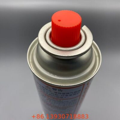 Leak-Proof Butane Gas Aerosol Valve with Double-Seal Technology and Precision Nozzle for Cassette Stoves