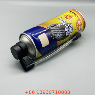 One Inch Aerosol Tire Inflator Valve with Tinplate Construction and OEM Customization for Automotive Care