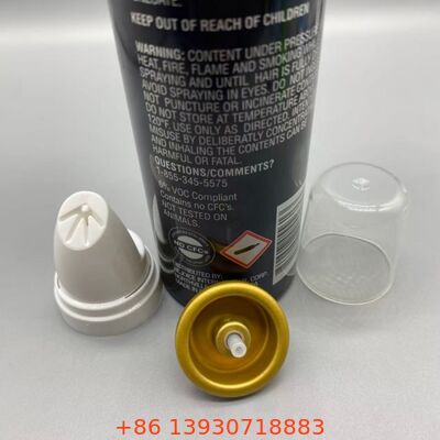 Inverted Dispensing Hair Mousse Aerosol Valve with Corrosion-Resistant Aluminum and 360-Degree Functionality