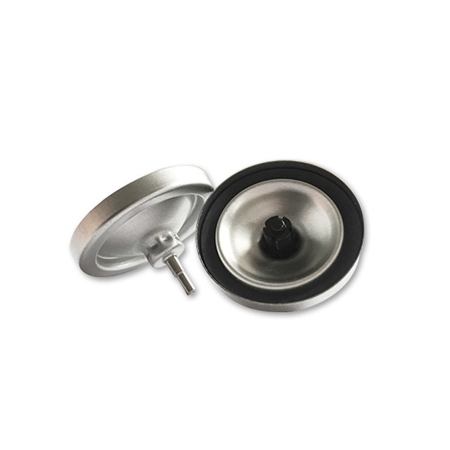 Anti Leakage 40mm Tinplate Gas Lighter Refill Valve With Metal Stem