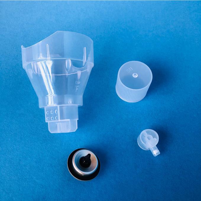 O2 Cell White Cap Chemical Resistant One Inch Oxygen Spray Cap Oxygen Mask With Nozzle