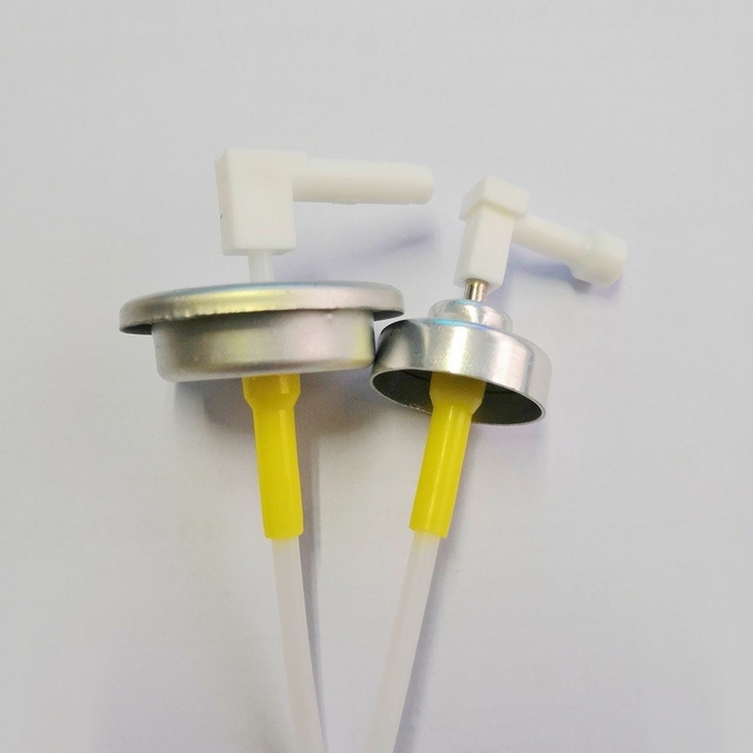 20mm Air Freshener Metered Aerosol Valve With L Shape Actuator 1