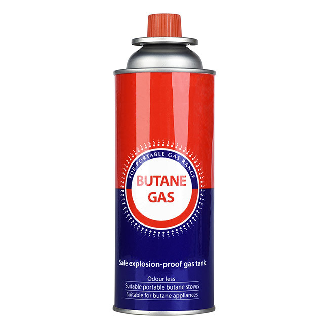 CMYK 4 Color And Panton Color Cooking Butane Gas Canister for Barbecue